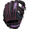 image:imageWilson 2026 A1000 Baseball GlovesBlackFlamingo PinkCool Blue