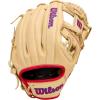 image:imageWilson 2026 A1000 Baseball GlovesBlondeRedRoyal