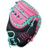 image:imageWilson 2026 A1000 Baseball GlovesFlamingo PinkSeafoamBlack