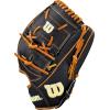 image:imageWilson 2026 A2000 Classic Baseball GlovesBlackSaddle Tan