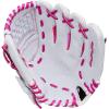 image:imageWilson 2026 A440 Flash Fastpitch Softball GlovesWhiteFlamingo Pink