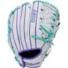 image:imageWilson 2026 A500 Siren Fastpitch Softball GlovesWhitePurpleSeafoam