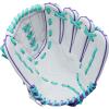 image:imageWilson 2026 A500 Siren Fastpitch Softball GlovesWhitePurpleSeafoam