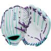 image:imageWilson 2026 A500 Siren Fastpitch Softball GlovesWhiteSeafoamPurple
