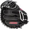 image:imageWilson A2000 Catchers Mitts  33 335 and 34BlackWhiteRed