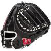 image:imageWilson A2000 Catchers Mitts  33 335 and 34BlackWhiteRed