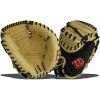 image:imageWilson A2000 Catchers Mitts  33 335 and 34BlondeBlack
