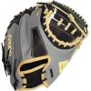 image:imageWilson A2000 Catchers Mitts  33 335 and 34GreyBlackBlonde
