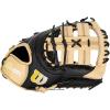 image:imageWilson A2000 First Base Baseball Mitts  1225 and 125BlackBlonde