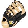 image:imageWilson A2000 First Base Baseball Mitts  1225 and 125BlackBlonde