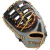 image:imageWilson A2000 First Base Baseball Mitts  1225 and 125GreyBlack