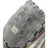 image:imageWilson A2000 Outfield Fastpitch GlovesGreyWhiteBlonde