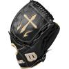 image:imageWilson A2000 Pitchers Baseball Gloves  1175 and 12BlackSaddle Tan