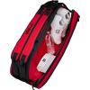 image:imageWilson Clash V2 Super Tour Tennis Racket Bag  RedBlack Holds up to 6 Rackets