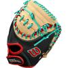 image:imageWilson Fall 2024 A2000 Baseball GlovesBlackBlondeRedTeal