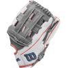 image:imageWilson Fall 2024 A2000 Fastpitch GlovesWhiteRose GoldGrey