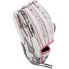 image:imageWilson Fall 2024 A2000 Fastpitch GlovesWhiteRose GoldGrey