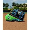 image:imageWilson Fall 2025 A2000 Baseball GlovesBlackNeon Green Sky Blue