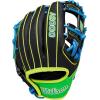 image:imageWilson Fall 2025 A2000 Baseball GlovesBlackNeon Green Sky Blue