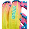 image:imageWilson Fall 2025 A2000 Baseball GlovesBlueOptic YellowPink