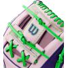 image:imageWilson Fall 2025 A2000 Baseball GlovesLavenderPurple
