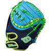 image:imageWilson Fall 2025 A2000 Baseball GlovesNavySky BlueNeon Green