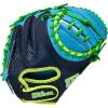 image:imageWilson Fall 2025 A2000 Baseball GlovesNavySky BlueNeon Green