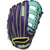 image:imageWilson Fall 2025 A2000 Baseball GlovesPurpleSeafoamOptic Yellow