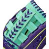 image:imageWilson Fall 2025 A2000 Baseball GlovesPurpleSeafoamOptic Yellow