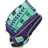 image:imageWilson Fall 2025 A2000 Baseball GlovesPurpleSeafoamOptic Yellow