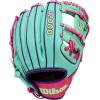 image:imageWilson Fall 2025 A2000 Baseball GlovesSeafoamFlamingoOptic Yellow