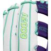 image:imageWilson Fall 2025 A2000 Fastpitch GlovesWhitePurpleSeafoam