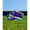 image:imageWilson Fall 2025 A2000 Fastpitch GlovesWhitePurpleSeafoam