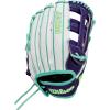 image:imageWilson Fall 2025 A2000 Fastpitch GlovesWhitePurpleSeafoam