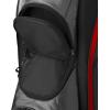 image:imageWilson Feather Golf Cart Bag  BlackGreyRedBlackGreyRed