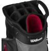 image:imageWilson Feather Golf Cart Bag  BlackGreyRedBlackGreyRed