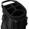 image:imageWilson Feather Golf Cart Bag  BlackGreyRedBlackGreyRed