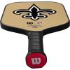 image:imageWilson NFL Collection Fierce Team Pickleball Paddles  Grip Size 24 14New Orleans Saints