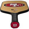 image:imageWilson NFL Collection Fierce Team Pickleball Paddles  Grip Size 24 14San Francisco 49ers