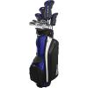 image:imageWilson PlayerFit Complete Golf Set with Carry Bag  Mens Steel Golf ClubsMens Left Hand