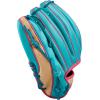 image:imageWilson Spring 2025 A2000 1786 115 Infield Baseball Glove  Right Hand Throw TealBlondeFlamingo