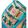 image:imageWilson Spring 2025 A2000 1786 115 Infield Baseball Glove  Right Hand Throw TealBlondeFlamingo