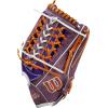 image:imageWilson Spring 2025 A2000 Fastpitch GlovesPurpleSaddleWhite