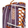 image:imageWilson Spring 2025 A2000 Fastpitch GlovesPurpleSaddleWhite