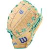 image:imageWilson Spring 2026 A2000 Baseball GlovesBlonde Seafoam Purple