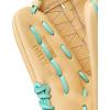 image:imageWilson Spring 2026 A2000 Baseball GlovesBlonde Seafoam Purple