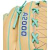 image:imageWilson Spring 2026 A2000 Baseball GlovesBlonde Seafoam Purple
