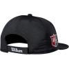 image:imageWilson Staff Golf Hat Flat BrimCurved BrimVisorBlackWhite