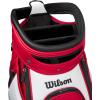 image:imageWilson Staff Tour Golf Cart Bag  RedWhite