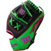 image:imageWilson Summer 2025 A2000 Baseball GlovesBlackNeon GreenFlamingo